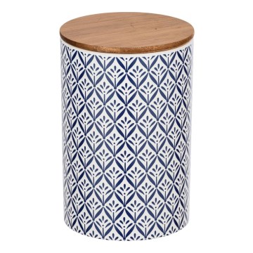 WENKO 54096100 - Κουτί LORCA 12,5x18,5 cm πολύχρωμο/καφέ/γκρι
