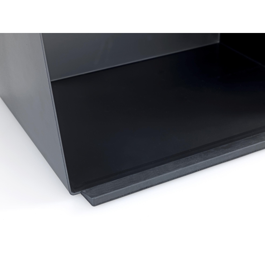 WENKO 54098100 - Ψωμιέρα KUBO 35x26,5 cm μαύρη/καφέ