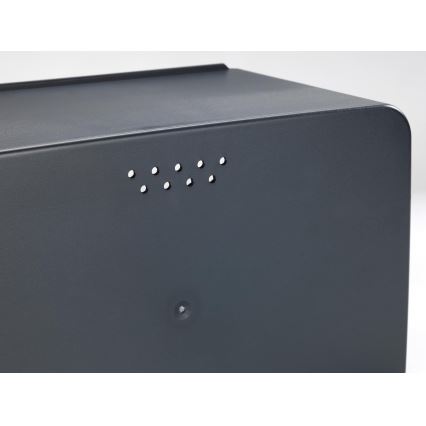 WENKO 54098100 - Ψωμιέρα KUBO 35x26,5 cm μαύρη/καφέ