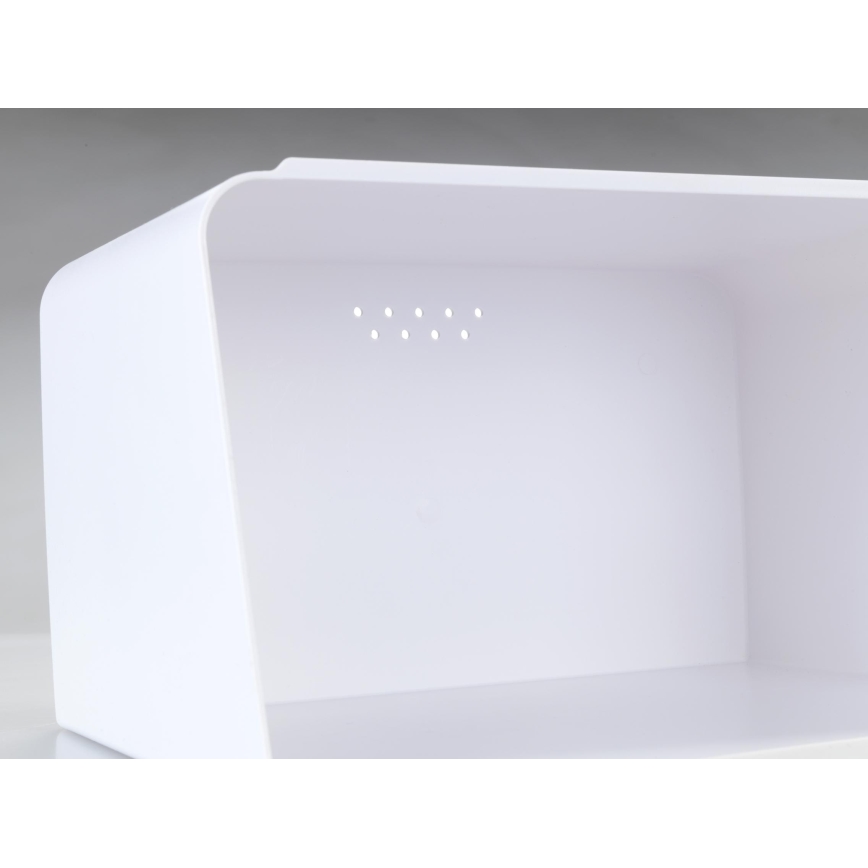 WENKO 54099100 - Ψωμιέρα KUBO 35x26,5 cm λευκή/καφέ