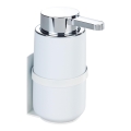 WENKO 54655100 - Δοσομετρητής σαπουνιού WOYA 250 ml λευκό/γυαλιστερό χρώμιο