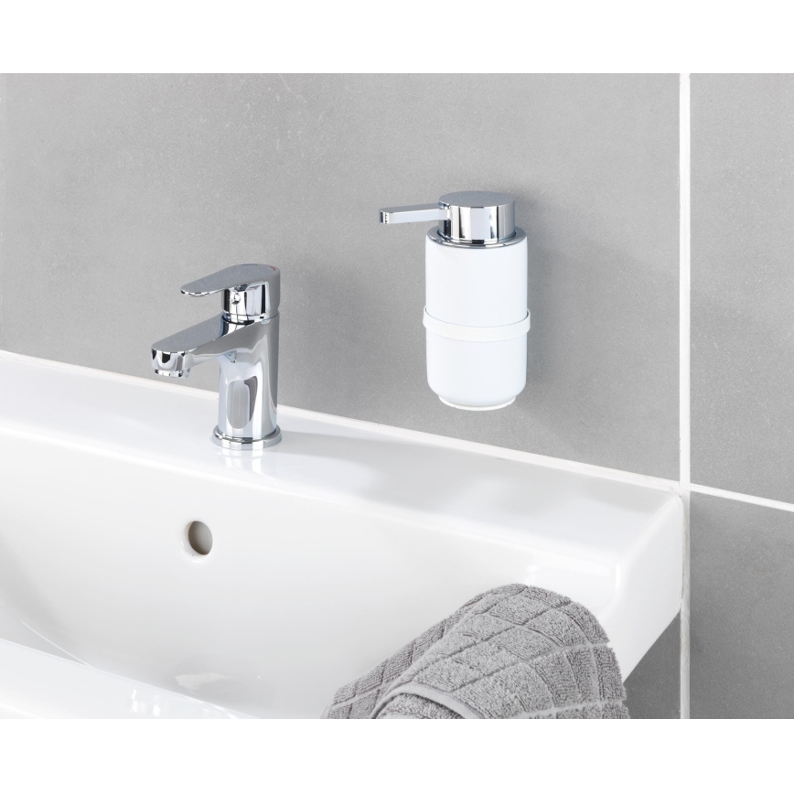 WENKO 54655100 - Δοσομετρητής σαπουνιού WOYA 250 ml λευκό/γυαλιστερό χρώμιο