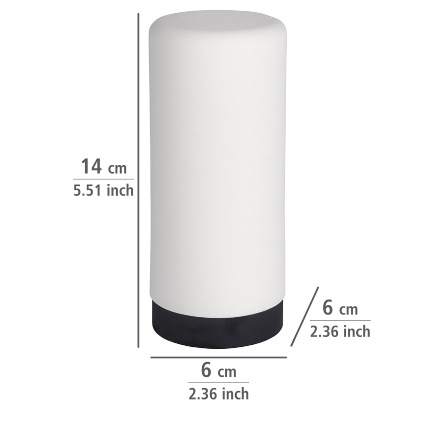 WENKO 54670100 - Δοσομετρητής EASY SQUEEZ-E 6x14 cm λευκό/μαύρο