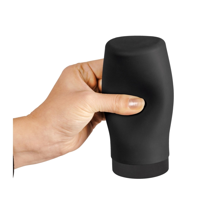 WENKO 54675100 - Δοσομετρητής για υγρό σαπούνι EASY SQUEEZ-E 6x14 cm μαύρο