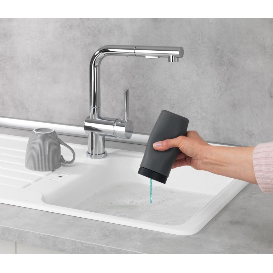 WENKO 54680100 - Δοσομετρητής EASY SQUEEZ-E 6x14 cm γκρι/μαύρο