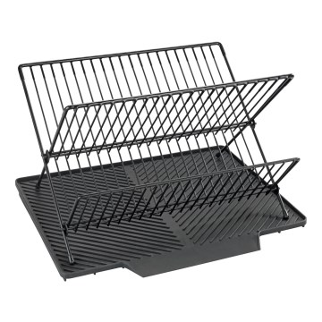 WENKO 54771100 - Δίσκος αποστράγγισης NELIA 34x40 cm μαύρος