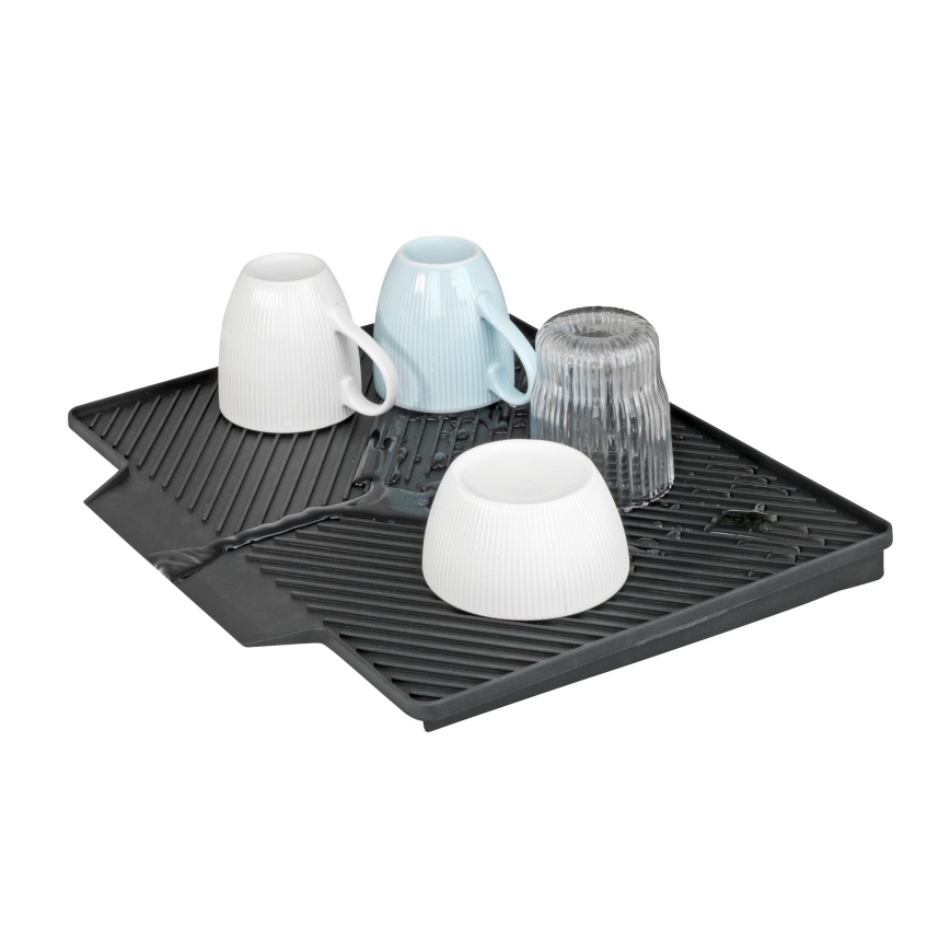WENKO 54771100 - Δίσκος αποστράγγισης NELIA 34x40 cm μαύρος