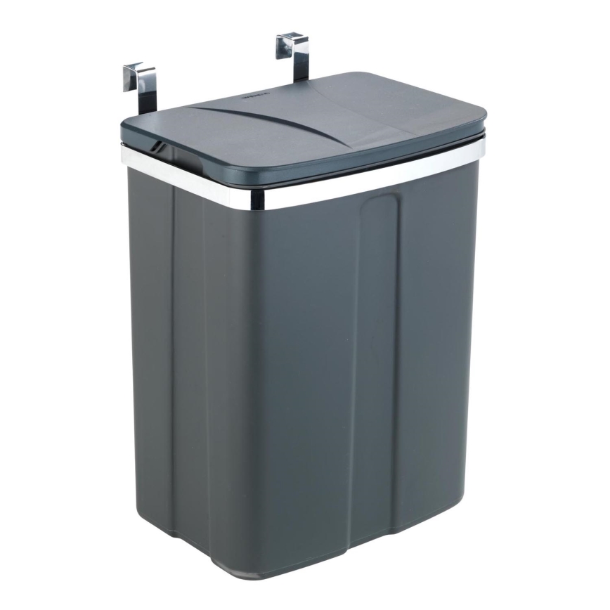 WENKO 54903100 - Καλάθι για πόρτα 26x36,5 cm γκρι/ασημί