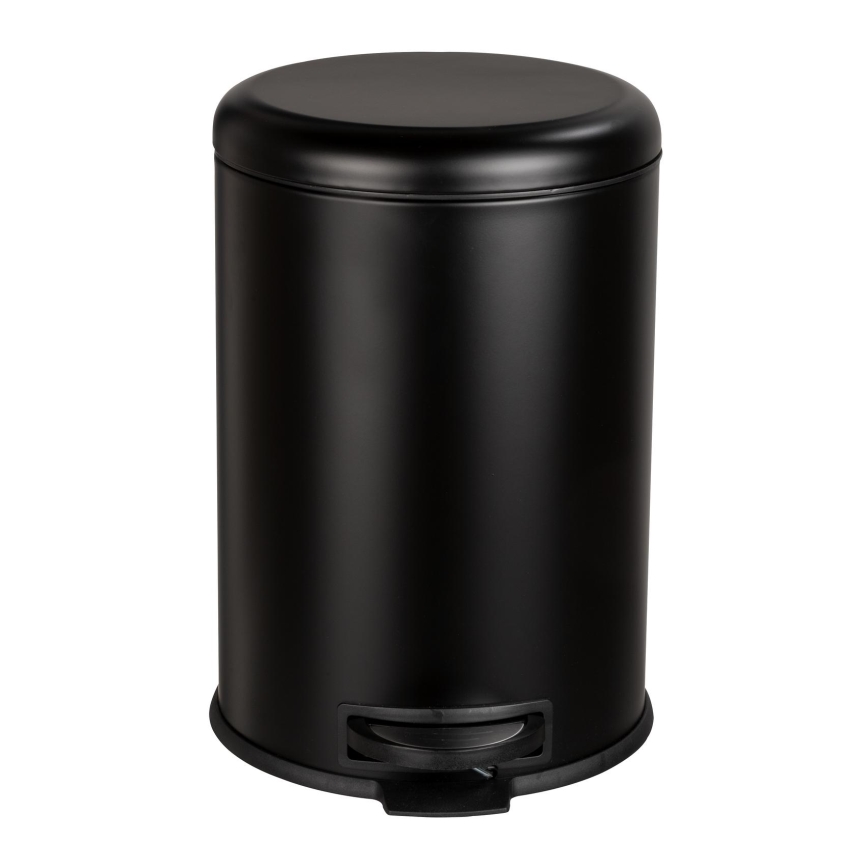 WENKO 54913100 - Κάδος απορριμμάτων LEMAN 25x38 εκ. μαύρος