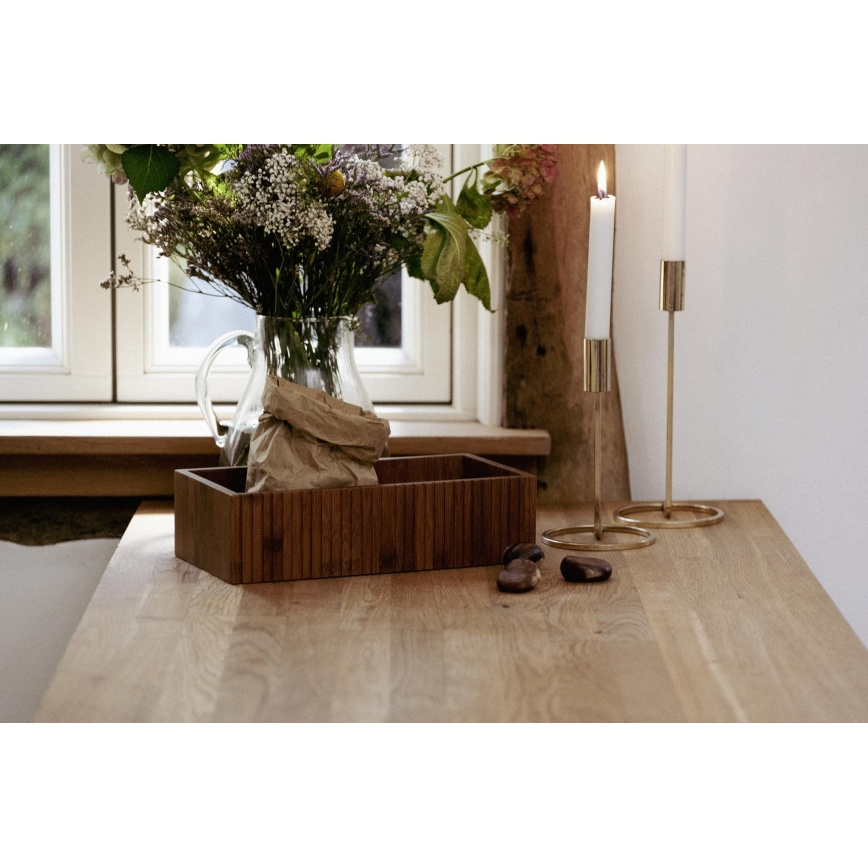 WENKO 54943100 - Κουτί MERA 30x15 εκ. καφέ