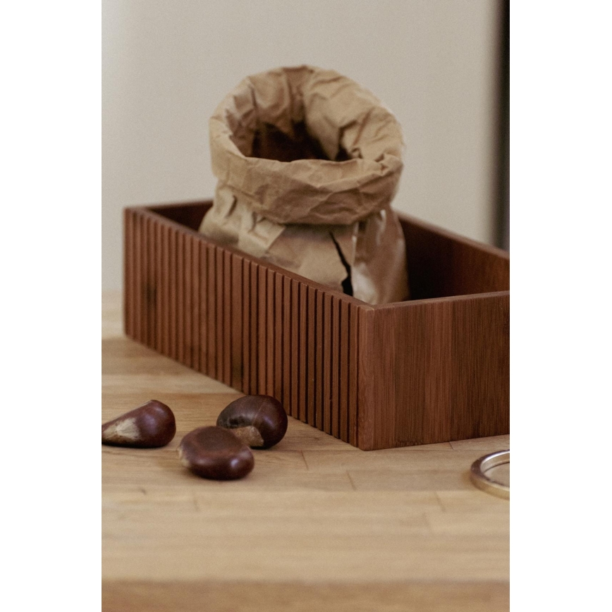 WENKO 54943100 - Κουτί MERA 30x15 cm καφέ