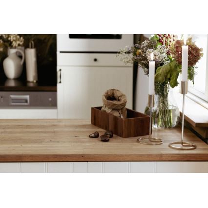WENKO 54943100 - Κουτί MERA 30x15 cm καφέ