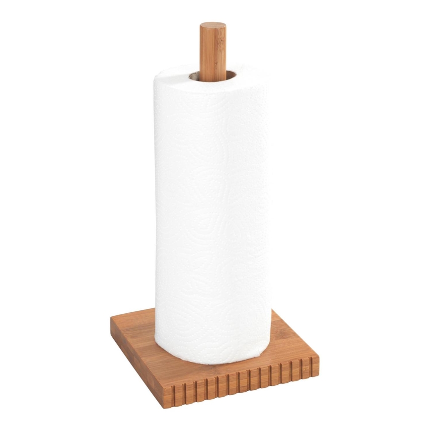 WENKO 54946100 - Βάση για ρολά MERA 15x33 cm καφέ