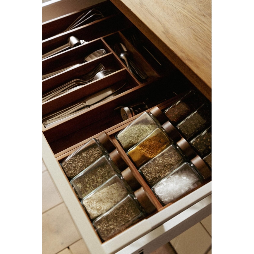 WENKO 54950100 - Οργανωτής μπαχαρικών ANNI 38x20 cm καφέ