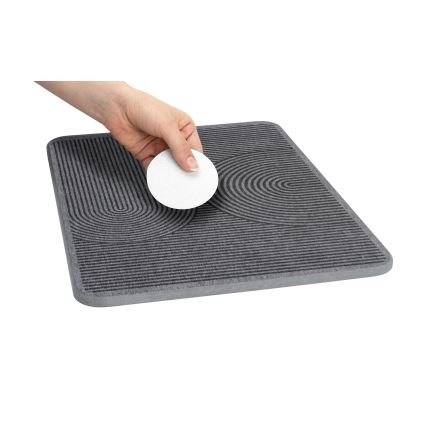 WENKO 54955100 - Αποστραγγιστικό υπόστρωμα DAMON 40x30 cm διοτομίτης/γκρι