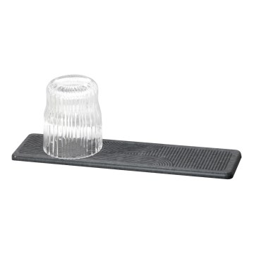 WENKO 54957100 - Πατάκι αποστράγγισης DAMON 30x8 cm γκρι