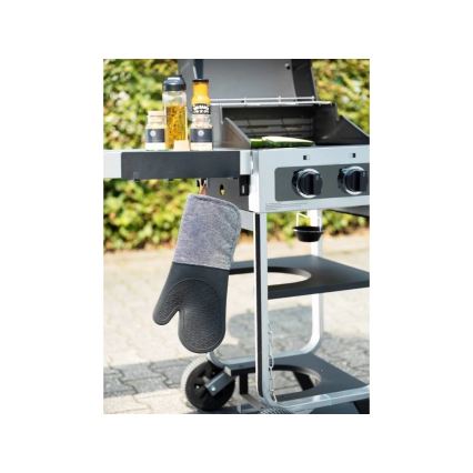 WENKO 55014100-Γάντζος BLACK OUTDOOR KITCHEN 30x6,5 cm μαύρος