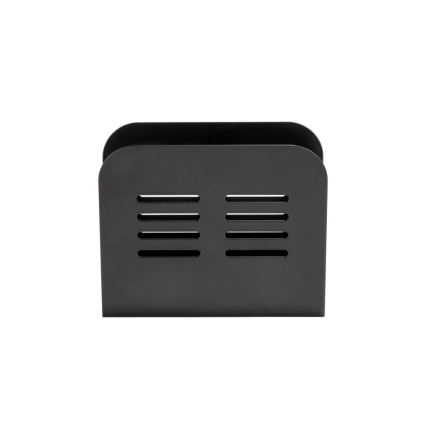WENKO 55025100-Βάση για χαρτοπετσέτες BLACK OUTDOOR KITCHEN 15x12,5 cm μαύρη