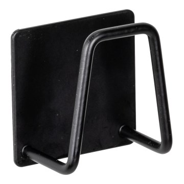 WENKO 55071100 - Βάση BLACK OUTDOOR KITCHEN 5x5 cm ανοξείδωτο ατσάλι/μαύρο