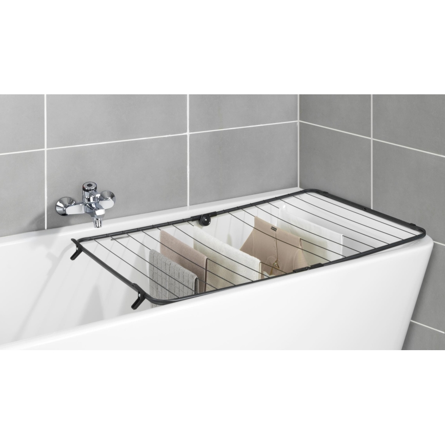 WENKO 63003100 - Απλώστρα ρούχων CHAMPION 65 x 114 εκ. μαύρη