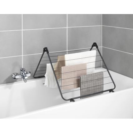 WENKO 63003100 - Απλώστρα ρούχων CHAMPION 65 x 114 εκ. μαύρη