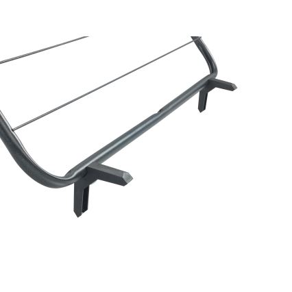 WENKO 63003100 - Απλώστρα ρούχων CHAMPION 65 x 114 εκ. μαύρη