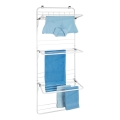 WENKO 63010800 - Απλώστρα ρούχων 51x142 cm λευκό/γκρι
