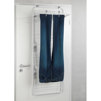 WENKO 63010800 - Απλώστρα ρούχων 51x142 cm λευκό/γκρι