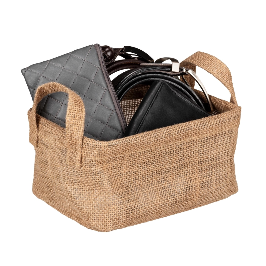 WENKO 64470100 - Καλάθι JUNA 20x15 cm καφέ