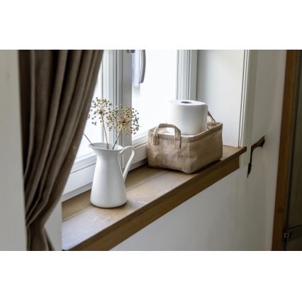 WENKO 64470100 - Καλάθι JUNA 20x15 cm καφέ