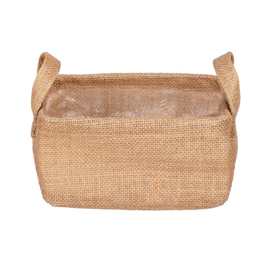 WENKO 64470100 - Καλάθι JUNA 20x15 cm καφέ