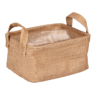 WENKO 64470100 - Καλάθι JUNA 20x15 cm καφέ