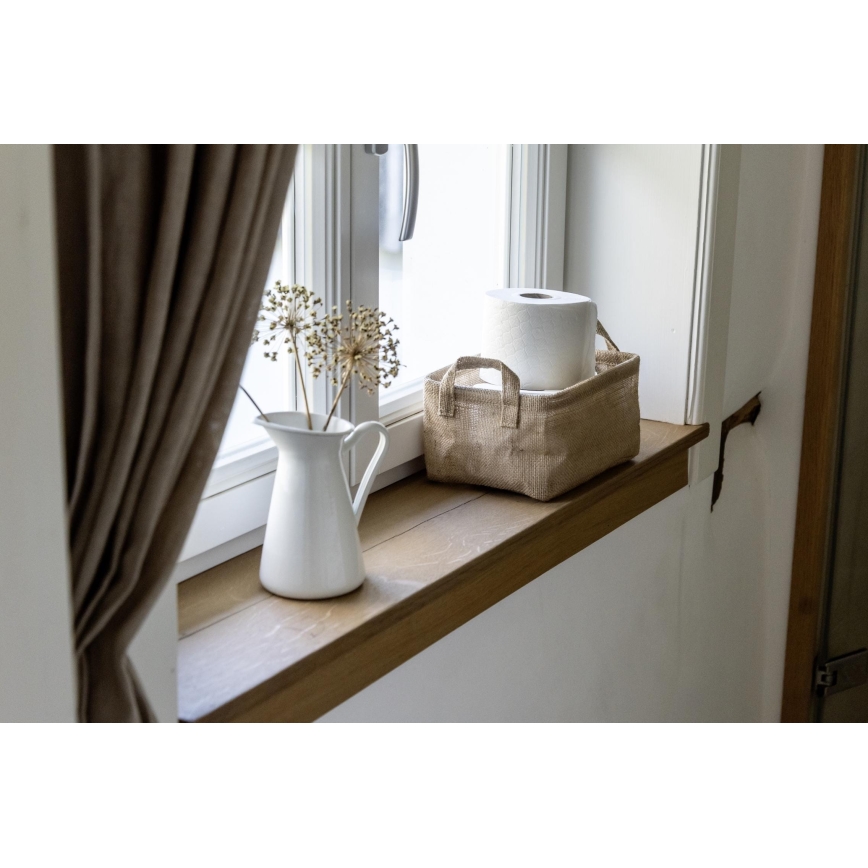 WENKO 64470100 - Καλάθι JUNA 20x15 cm καφέ