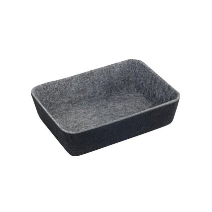 WENKO 64502100 - Οργανωτής συρταριού FELT 28,5x20 εκ. γκρι