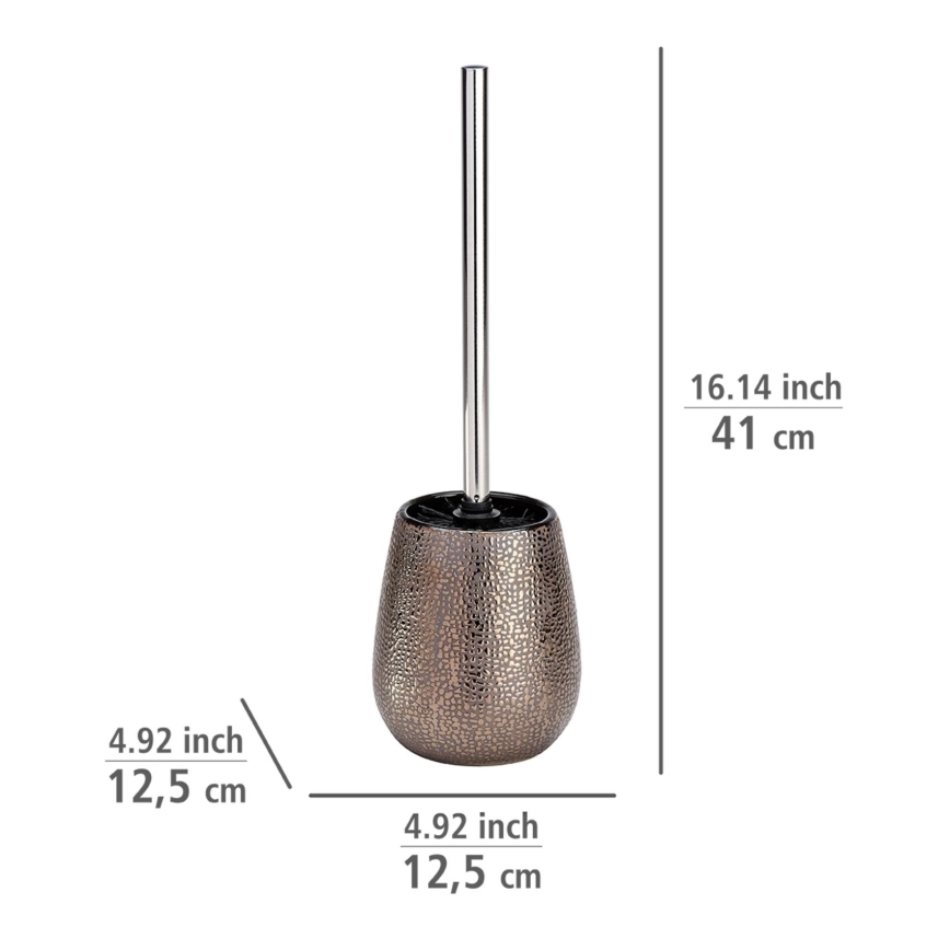 WENKO 69109800 - Σετ μπάνιου MARRAKESH 12,5x41 cm καφέ