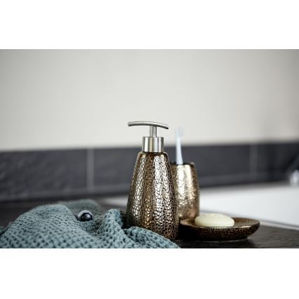 WENKO 69109800 - Σετ μπάνιου MARRAKESH 12,5x41 cm καφέ