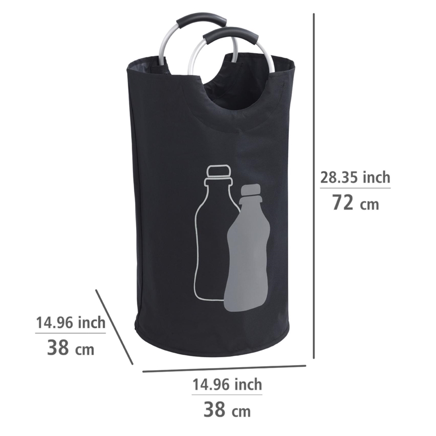 WENKO 69767800 - Τσάντα JUMBO 38x72 cm μαύρη