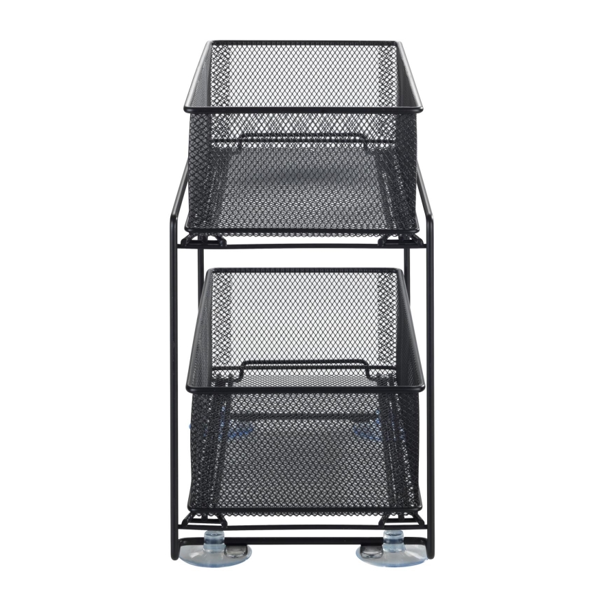 WENKO 69768800 - Βάση για πρίζα GIOMA 35x33,5 cm, μαύρη