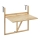 WENKO 69806800 - Τραπέζι WAIKIKI 64x65 cm λευκό/καφέ