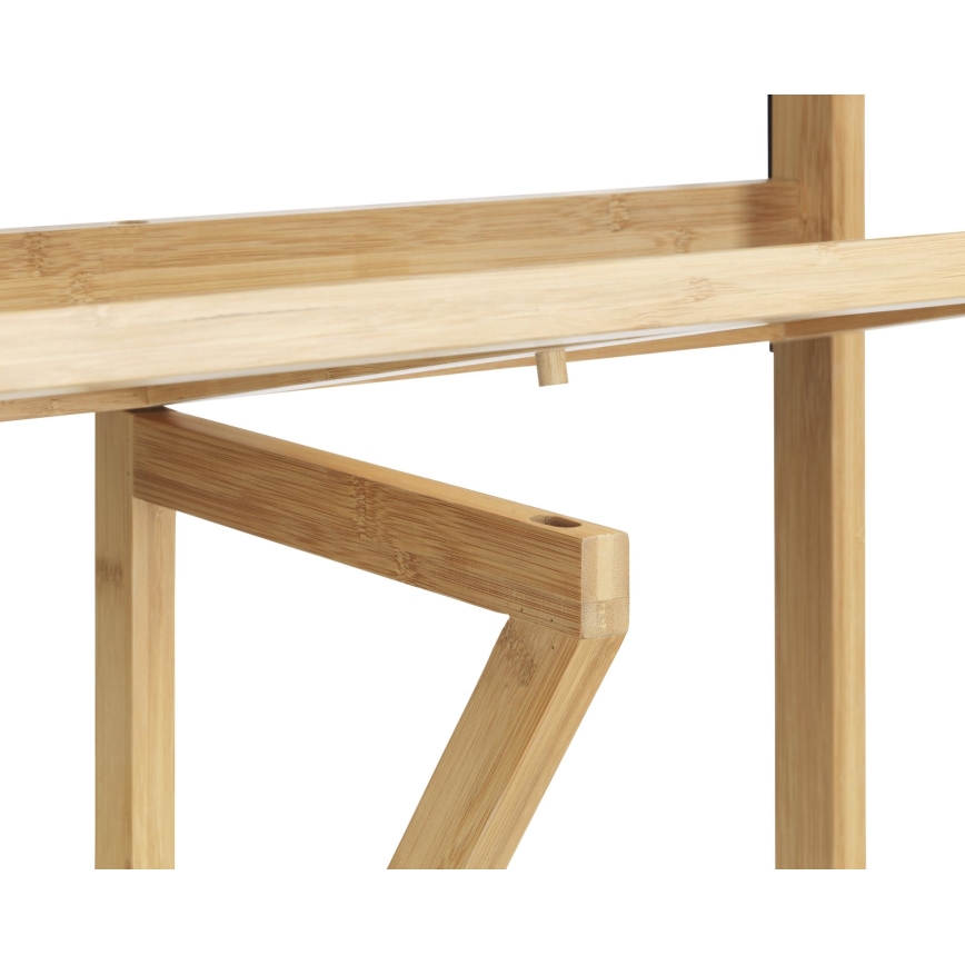 WENKO 69806800 - Τραπέζι WAIKIKI 64x65 cm λευκό/καφέ