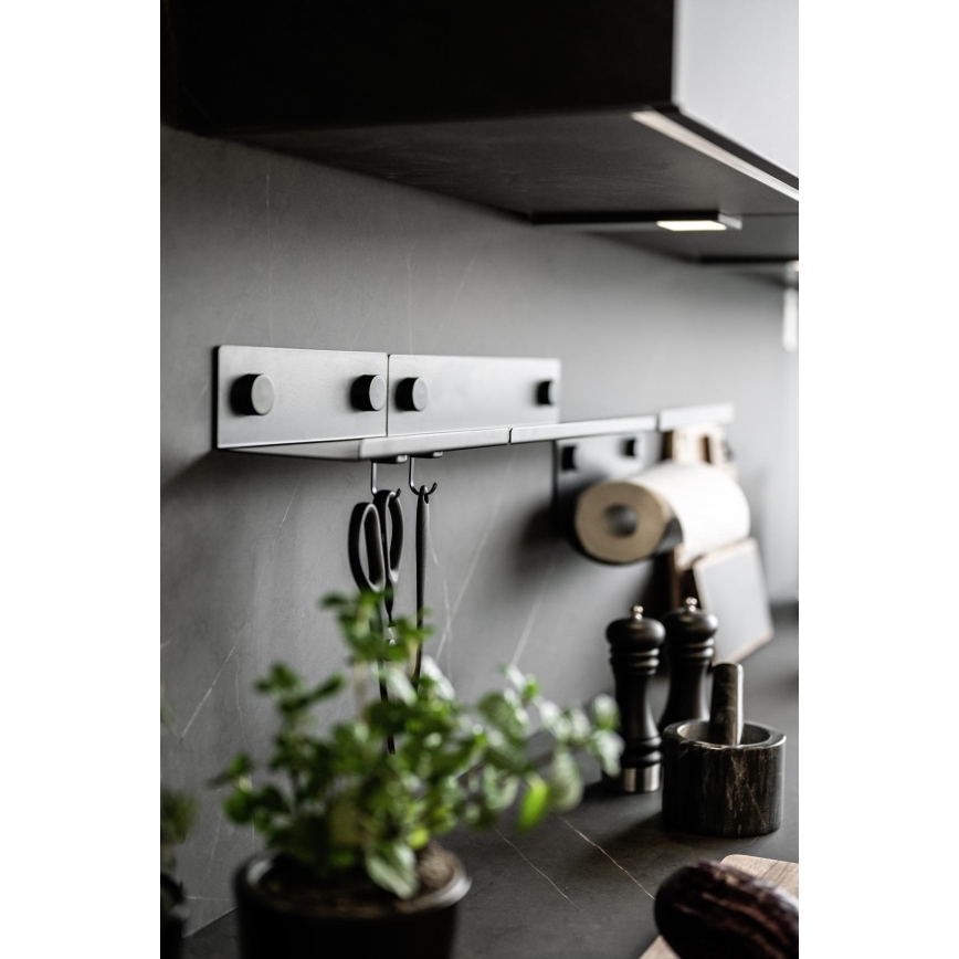 WENKO 71144800 - Βάση για ρολό JET 30x15 cm μαύρη