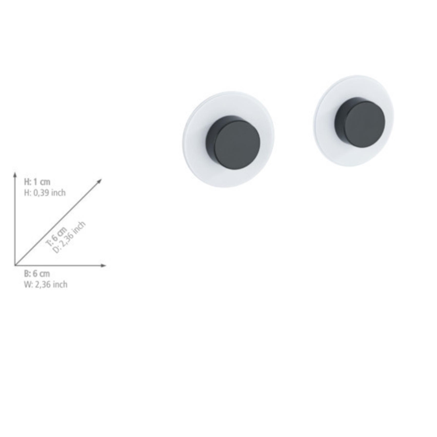 WENKO 71150800 – Αντάπτορας JET 6x1,5 cm μαύρο/διάφανο