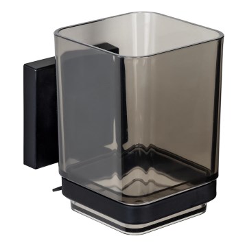 WENKO 71443800 - Ποτηράκι VACUUM-LOC QUADRO ED 7,5x10 cm μαύρο