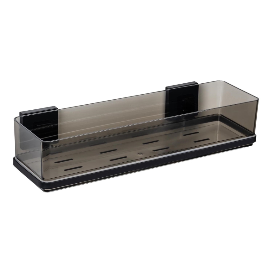 WENKO 71446800 - Ράφι VACUUM-LOC QUADRO ED 38,5x14,5 cm μαύρο