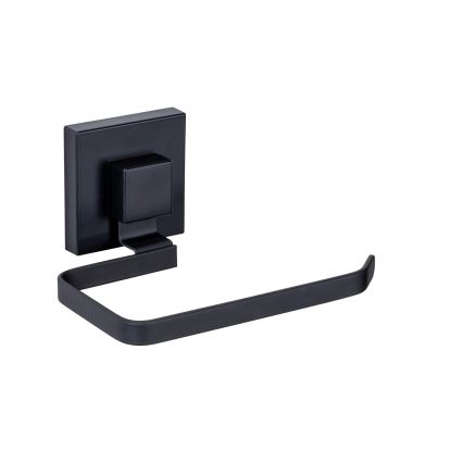 WENKO 71447800 - Βάση ρολού χαρτιού υγείας VACUUM-LOC QUADRO ED 14x11 cm μαύρη