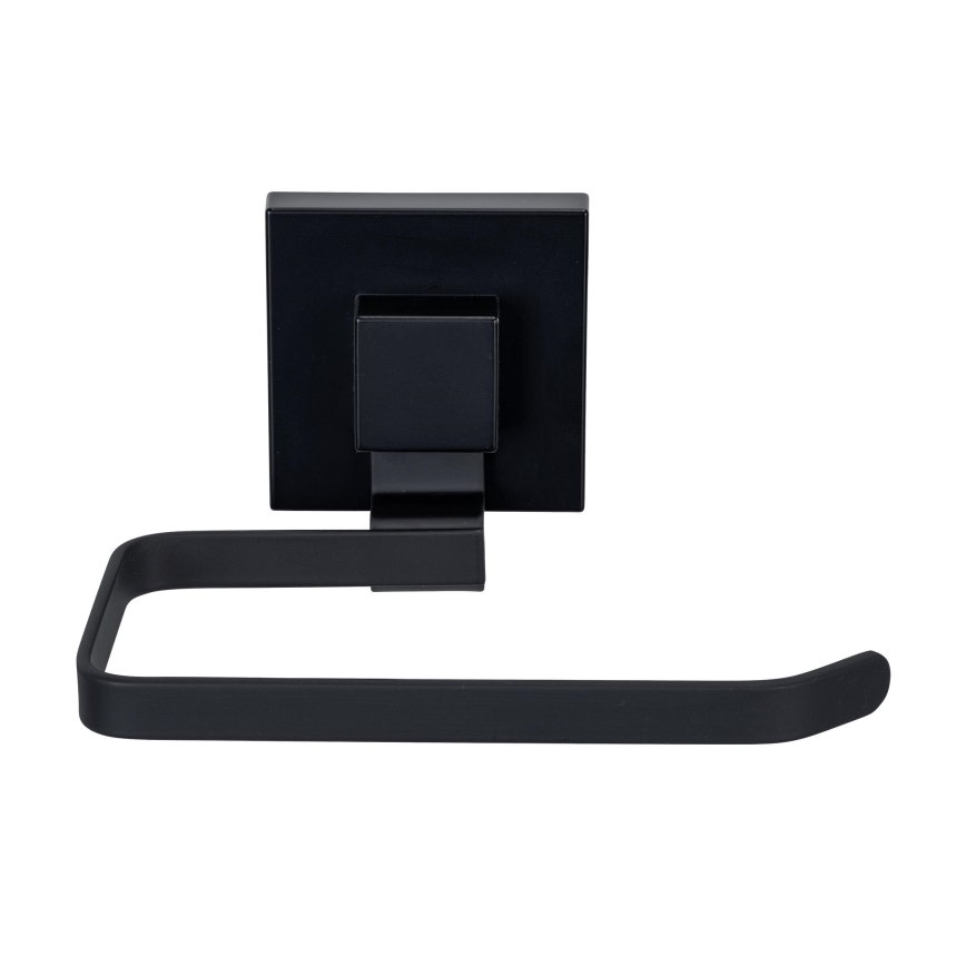 WENKO 71447800 - Βάση ρολού χαρτιού υγείας VACUUM-LOC QUADRO ED 14x11 cm μαύρη