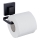 WENKO 71447800 - Βάση ρολού χαρτιού υγείας VACUUM-LOC QUADRO ED 14x11 cm μαύρη