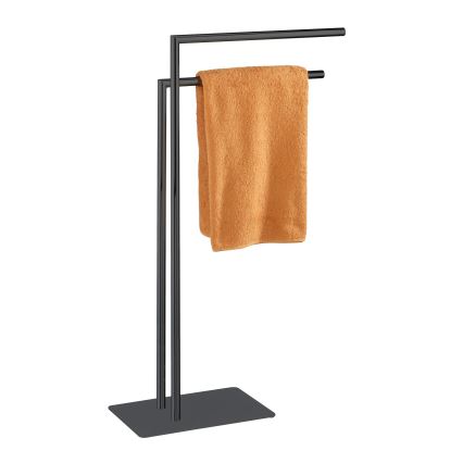 WENKO 71555800 - Βάση για πετσέτες RECCO 48x80,5 cm σε μαύρο χρώμα