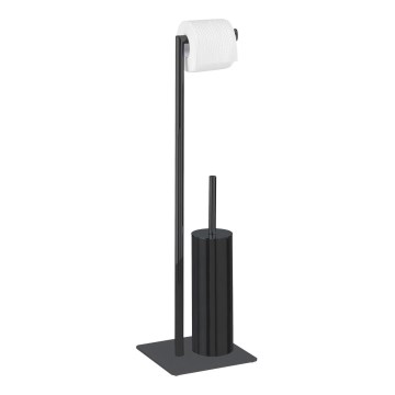 WENKO 71556800 - Σετ WC RECCO 20x71,5 cm μαύρο