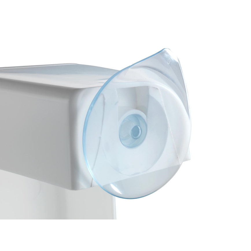 WENKO 73361100-Σκαμπό για μπανιέρα SECURA 40x31 cm λευκό/διάφανο